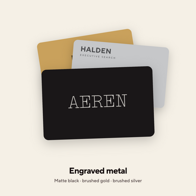 Custom Metal NFC Card